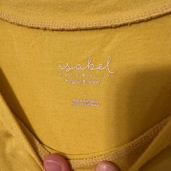 Isabel Maternity Cool Mom Graphic Tee - Size Large - Picture 3 of 4